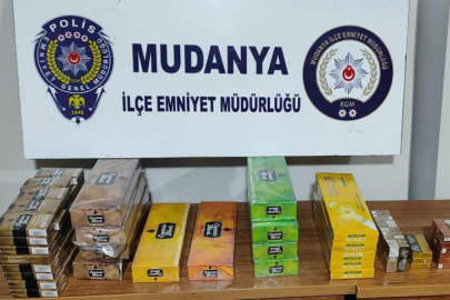 Bursa’da kaçak sigara operasyonu