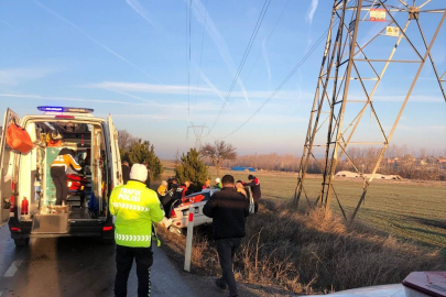 Kamyonla çarpışan otomobil sürücüsü hayatını kaybetti