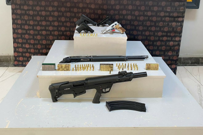 Sosyal medya hesabından silah paylaşamı yapan 6 kişi gözaltı alındı