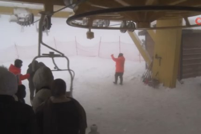 Uludağ'da yarıyıl tatili yoğunluğu