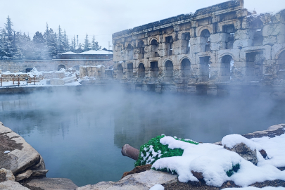 2 bin yıllık Roma hamamında masalsı görüntüler