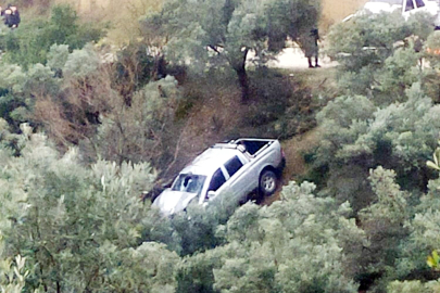 Tirilye-Mudanya kaygan yoldaki kaza ucuz atlatıldı