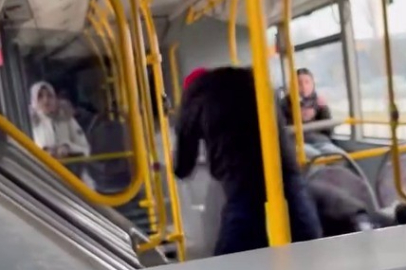 Bursa'da otobüste şiddet