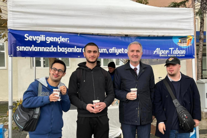 İnegöl Belediyesi'nden öğrencilere ücretsiz çorba ikramı