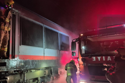 Yük treninde yangın paniği