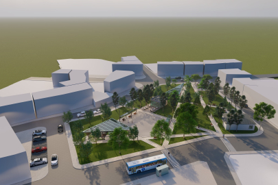 Alanyurt meydan düzenlemesi için çalışmalar başladı