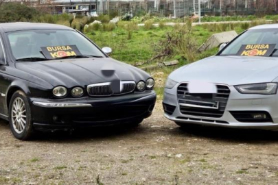 Bursa’da gümrük kaçağı otomobil ticareti yapan şahıslara operasyon