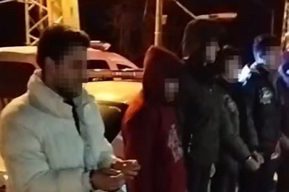 Durdurulan cipte 5 kaçak göçmen yakalandı