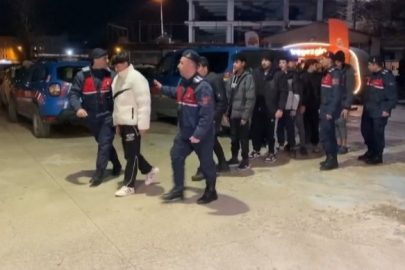 İnegöl’de kaçak göçmen operasyonu