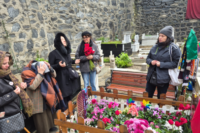 Mattia Ahmet Minguzzi öldürülmesinin 1. yıl dönümünde mezarı başında anıldı