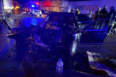 Burdur'da feci kaza: 1 ölü, 7 yaralı