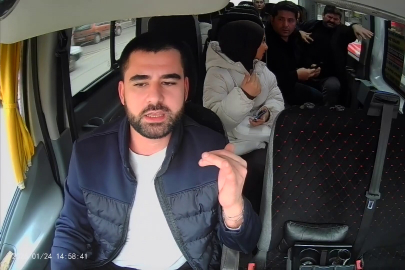 Fenalaşan yolcu için direksiyonu hastaneye kırdı