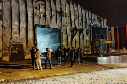 Ekmek fabrikasında korkutan yangın