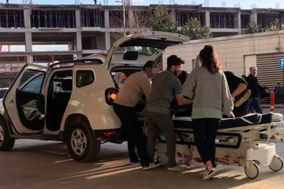 İnegöl'de yaralıyı bagajda acile getirdiler