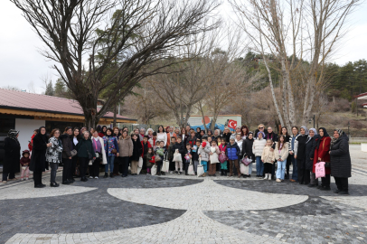 Nilüferli kadınların hediyeleri Harmancık’a ulaştı