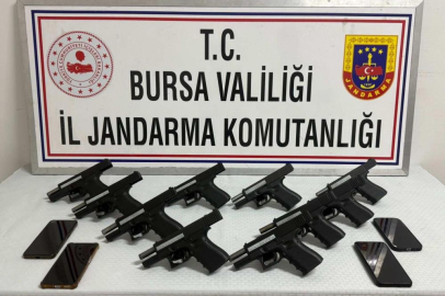 Bursa’da Jandarmadan silah operasyonu