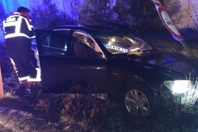 "Sıkışan sürücüyü itfaiye ekipleri kurtardı"