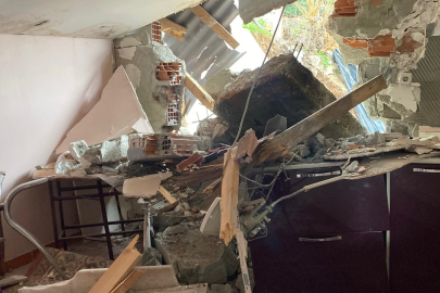 İstinat duvarı çökünce ortalık savaş alanına döndü