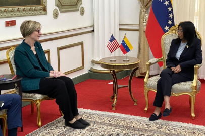 Venezuela Geçici Devlet Başkanı Rodriguez, ABD'li temsilciyle görüştü