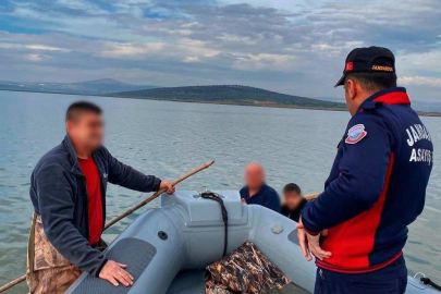 Uluabat Gölü'nde usulsüz avlananlara 431 bin TL ceza