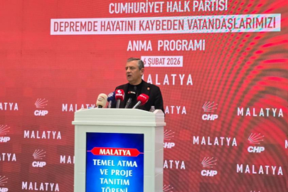 CHP Genel Başkanı Özel: "Muhalefet çivi çakma makamı değildir"