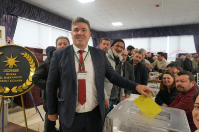 Bursa'da esnaf odasından Turgay Durmuş'a güvenoyu