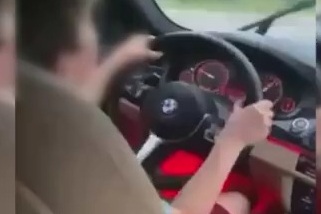 Çocuğuna araba veren aileye ceza kesildi