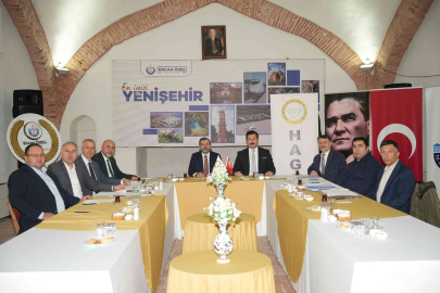 Yenişehir, HAGEL encümen toplantısına ev sahipliği yaptı