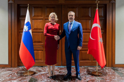 Bakan Fidan, Slovenya Ulusal Meclisi Başkanı Zupançiç ile görüştü
