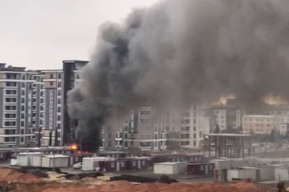 Konteyner kentte korkutan yangın