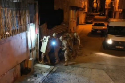 Bursa'da bin polisle helikopter ve İHA destekli uyuşturucu operasyonu