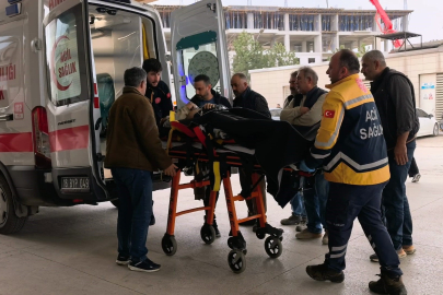 Elektrik akımına kapılan işçi 2'nci kattan düştü