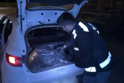Otomobilin bagajında 24 bin hap ele geçirildi