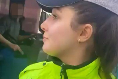 Polise hakaret eden şahıs gözaltında