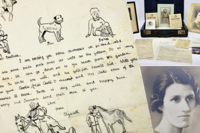 Kraliçe II. Elizabeth'in çocukluk mektubu açık artırmaya çıkıyor