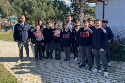 Öğrenciler Ertan Ayçetin bisikletevi’nde Mysia yolları’nı tanıdı