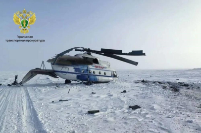 Rusya'da Mi-8 helikopteri sert iniş yaptı