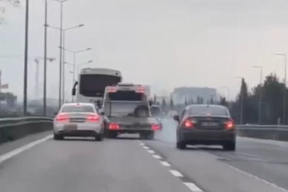 Aracı sıkıştırıp şoförü darp eden sürücü adliyeye sevk edildi