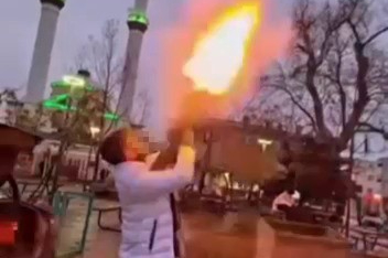 Bursa'da pompalı tüfekle sokakta terör estirdi