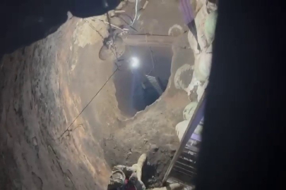 Define hevesiyle 40 metrelik kuyuyu evinin bahçesine 2 yılda kazdı