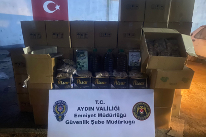 Durdurulan araçtan litrelerce tağşiş zeytinyağı çıktı