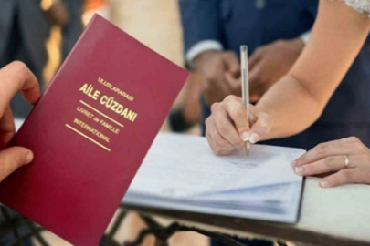 Evlenen çiftlerin sayısı 2025 yılında 552 bin 237 oldu