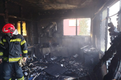 Kuruyemiş fabrikasında korkutan yangın