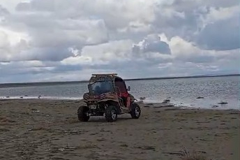 Koruma altındaki Seyfe Gölü'nde off-road yapan şahsa ceza