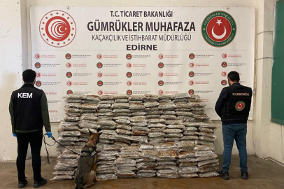 Gümrüklerde 828 milyon 272 bin liralık uyuşturucu madde ele geçirildi