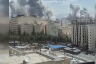 İsrail: "Tahran'a geniş bir saldırı dalgası başlatıldı"