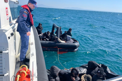 31 düzensiz göçmen kurtarıldı