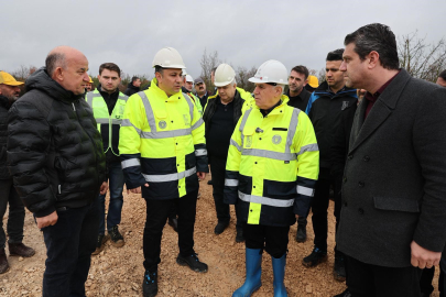 Bursa Büyükşehirden Nilüfer'e yeni su deposu