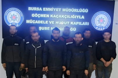 Bursa'da geniş kapsamlı göçmen operasyonu