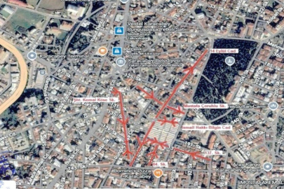 Karacabey'de tek yön uygulaması başladı